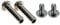 2 Stück Fahrrad Dämpfer Achse Buchse Bolzen Fully Federelement Rahmen 30mm Ø:8mm