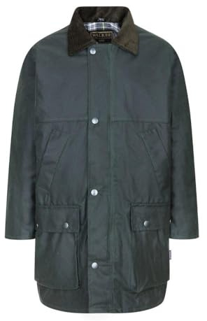 Walker and Hawkes - Children's Wax Padded Hudson Jacket