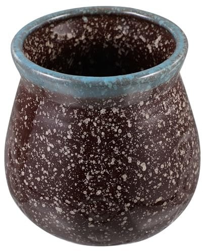 Luxshiny Ceramic Kitchen Utensil Holder - Multi-Functional Countertop Storage Jar for Chopsticks & Cooking Tools (12x11.5cm, White)