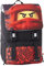 LEGO Unisex Kinder Ninjago Schule ausziehbar Schulrucksack, rot