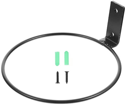 Alipis Support Mural Pot De Fleur Anneau De Support De Pot De Fleur Jardinière Verticale Extérieur Étagère Murale Panier Mural Suspendu Jardinière Murale Le Fer Produit De Fer Pendaison