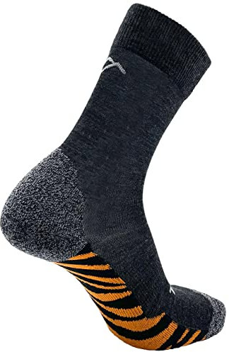 DRASSN Merino Socken Herren und Damen Vohenstrauß, Sportsocken, Radsocken - 1 Paar - hochwertige Wandersocken Damen (as3, numeric, numeric_45, numeric_47, regular, regular, Tiger)