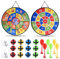 26inch Dartbrettspiel-Set mit 12 klebrigen Kugeln, Indoor/Sport Outdoor Fun Party Play Games, Jungen Mädchen Spielzeug, Geburtstagsspielzeuggeschenke für Jungen Mädchen Kinder