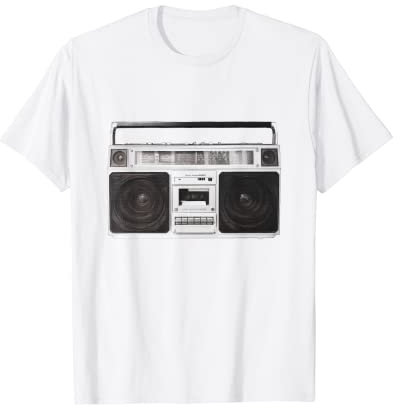 Cooles Ghettoblaster T-Shirt