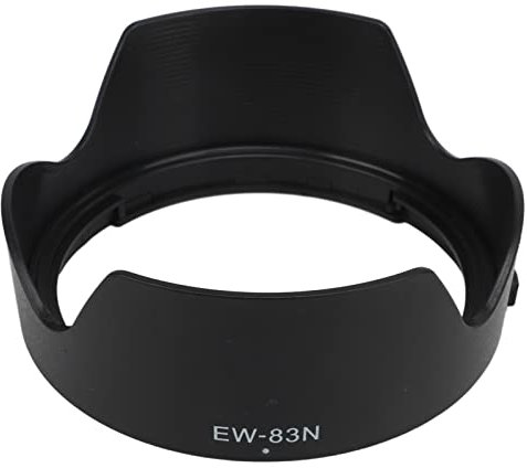 Pare- EW-83N, Pare- Réversible ABS Anti-reflet Protecteur de Pare- pour Objectif RF24‑105mm F4 L is USM Noir