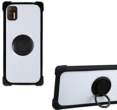 Coque pour Klipad KL605 KL608 608 Coque Compatible avec Klipad KL605 KL608 608 Coque Étui Support de Bague métallique 360° en PC + Silicone CSKB-HEI