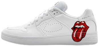 Skechers Herren Palmilla Rolling Stones Marquee Sneaker 210748 WHT, Schuhgröße:47.5 EU
