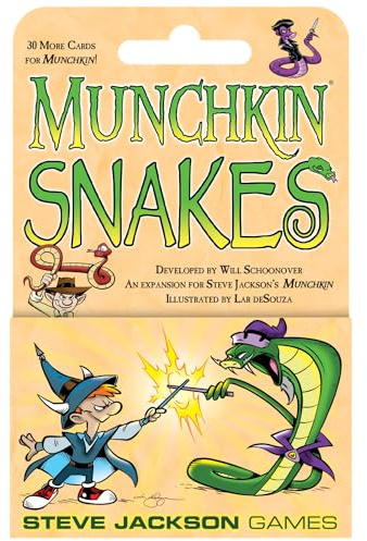 Steve Jackson Games | Munchkin Snakes | Card Game | English