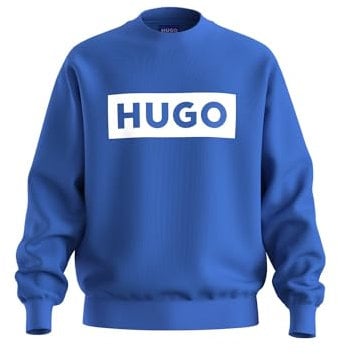 HUGO Men's Niero Jersey, Open Blue493,