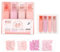 Zureto Glitzer-Textmarker, Glitzer-Textmarker, vielseitiger Glitzer-Textmarker für funkelndes Notizen-Tagebuch (Rose Nebula)