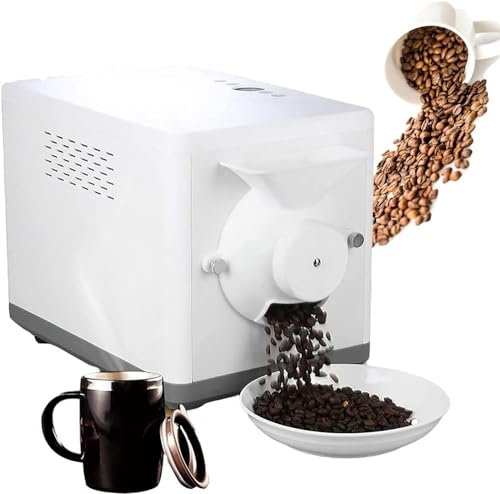 ZQJYMXY Torréfacteur Automatique de Grains de café, torréfacteur électrique à Domicile, torréfacteur Multifonction for séchoir à Grains, sésame et Cacao