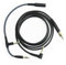 ABLET Ersatz-Audiokabel, Kompatibel Mit EPOS H6Pro, PC38X, GSP 301, 300, 302, 602, 601, H3 Gaming-Headsets, 2 M