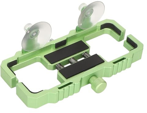 Tissting Einstellbarer Handy Bildschirmtrenner mit 2 Saugnäpfen Aluminiumlegierung Handy Saugnapf Bildschirm Reparatur Werkzeug Tragbare Handy Reparaturhalterung für Motherboard Reparatur Wartung