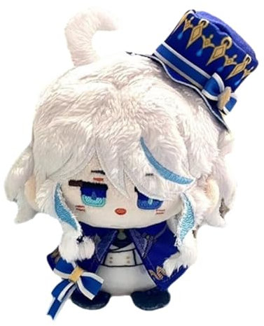 TOPLITHE Genshin Impact Kuscheltier, Anime Plüschtier Niedliche Weiche Stoffpuppe Schlüsselanhänger, Carcoon Figur Als Geschenk for Fans (Size : Furina)