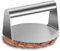 Hmfmdy 304 Stainless Steel Smash Burger Press, 5.5 Round Non-Stick Grill Press, Professional Bacon Steak Press Accessories Kit, Heavy Duty Burger Smasher for Flat Top Griddle Cooking Steaks BBQ
