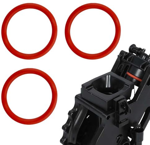 3x O-Ring Dichtung für Kaffeevollautomat Brühgruppe & Anpresskolben | Kompatibel mit Philips Saeco Miele Bosch Gaggia | Hochpräzise Dichtringe (Inkl. Kompatibilitätsliste)