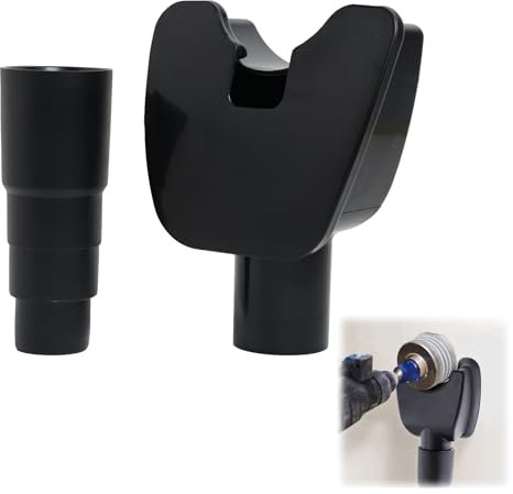 Hands-Free Dust Collector,Electric Drill Vacuum Cleaner,Dust Extraction Tool for Wall-Mounted Vacuum Attachment to Remove Debris and Prevent Splashing During Drilling,Compatible with Most Drills