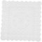 JEWEDECO Microwave Oven Fridge Bedside Table Cover Lace Dust Cover Square Towel Air Ventilation Elegant Design