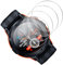Rnnmeeko 4 Pezzi Vetro Temperato per OUKITEL BT10 Smartwatch 1,43 Pellicola Protettiva, Durezza 9H Protezione Schermo, Ultra HD Trasparente Senza Bolle Anti Graffio Film pellicola vetro