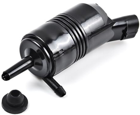 Bomba de limpieza de vidrios para vehículos, BTFWM Bomba de lavado automático, for Chevrolet, G10 G1500 G20 G2500 G30 G35 G3500 K1500 K2500 Parabrisas Parabrisas Faro Ventana limpia OEM22127652 Bomba