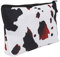 DEARMAMY 1 Pièce Trousse de Maquillage Poche Voyage Sac Articles de Toilette Lavage Trousses de Toilette Organisateur d'articles Divers Trousse de Toilette Motif Vache Polyester