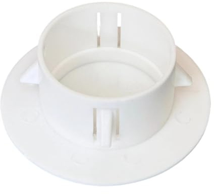 MagiDeal Cache-trou de plafond blanc circulaire pour spots encastrés, idéal pour la maison et la cuisine, Trous 60 à 69
