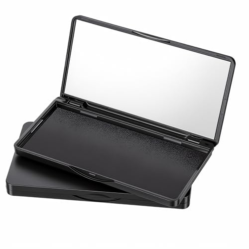 2 palette vuote magnetiche con specchio, per il trucco, per fard, ombretto, rossetto, fard