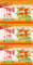 Japanese Soap with Khaki Tannin Kakishibu, Pack of 3 Bars of Soap, Total 330g, for Face and Body, Natural Antibacterial, Prevents Body Odor from Perspiration, Imported from Japan 334692
