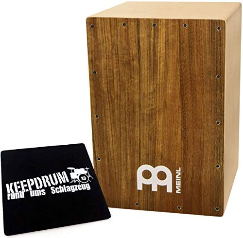 Meinl MYO-CAJ-OV Cajon Bausatz Ovangkol + keepdrum Sitzpad CP-01