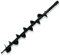 NEMAXX® B80 Erdbohrer Kopf für Bohrmaschine & Akkuschrauber 80 MM - Ersatzbohrer Kopf für Erdlochbohrer, Erdbohrer & Gartenbohrer - Hand Erdlochbohrer Kopf in Schwarz - Pflanzbohrer & Bodenbohrer