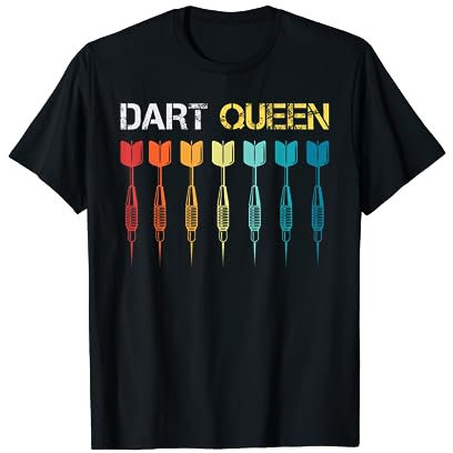 Dart Queens Darts Queens Damen, die Darts lieben, lustiges Design T-Shirt