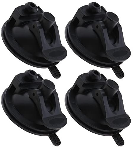 eMagTech 4 x robuste Saugnapf-Anker für Auto, Seitenmarkise, Boot, Camping, Zelt, Haushalt, Tasche, Glas, Wohnmobil, waschbar, wiederverwendbar, 10 kg Tragkraft