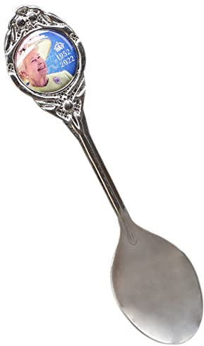 Toyland® The Queen's Platinum Jubilee Commemorative Collectible Teelöffel – Queen’s Platinum Jubilee Andenken – Britische Souvenirs