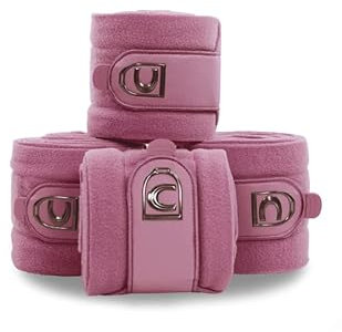 Cavallo Fleece Bandagen HIVA in Raspberry