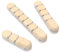 Eono Cable Holder Clips, 3 Pack Silicone Adhesive Wire Cable Holder, Cable Management Cord Organizer Clips for USB Charging Cable Mouse Wire PC Office Home, Wood