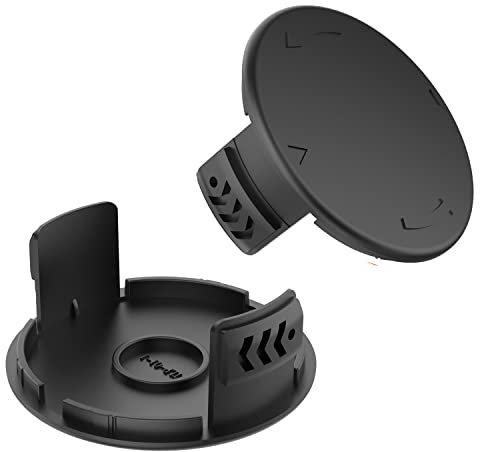 XIJIANG 2Pcs Spulendeckel, Spulenabdeckung kompatibel für Parkside Akku-Rasentrimmer PRTA 20-Li (A1,B2,C3,D3), PRT 550(A1,A2,A3,A5,B6)