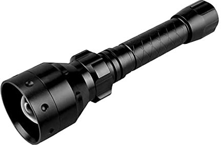 Lampe torche infrarouge, 10 W 850 nm avec mise au point réglable, T50 500 lm, éclairage infrarouge zoomable pour appareils de vision nocturne et chasse