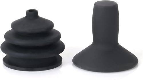 1Set Joystick Controller Knob Gaiter for Electric Wheelchair or Le Bar Cart,Joystick Dust-Proof Cover Rubber Sleeve for Powerchair Mobility Aid