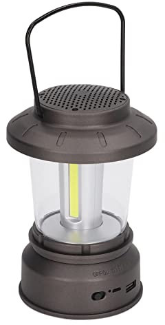 GUPE Outdoor Bluetooth Speaker Light, USB Power Supply Multifunction Bluetooth Speaker Camping Lantern for Emergency for Outdoor (Yellow Light)