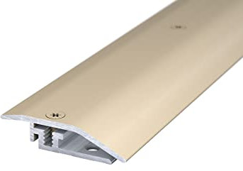 (21,41EUR/m) | Prinz LPS Design Anpassungsprofil | 34 x 900 mm | Sahara eloxiert | Für Belagstärken von 3,5-8,5 mm und Höhenunterschiede von max. 8,5 mm bis auf 0 mm