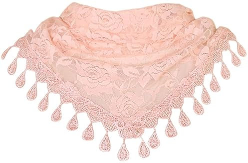 MAIRY Stola für Abendkleid Spitze Infinity Schleier Mantilla katholischer Schleier Kirche Schleier Kopfbedeckung lateinische Masse DE148012
