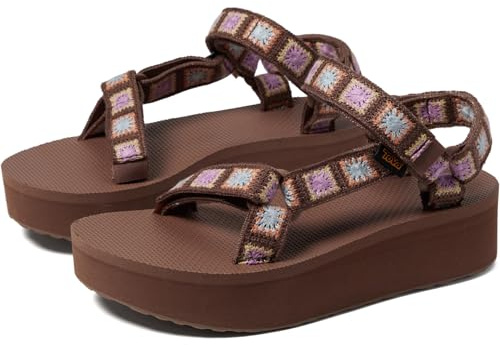 Teva, Gehäkelte Universal-Sandale für Damen mit Plateau-Sohle, 41 EU