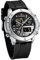 BY BENYAR Herren Multifunktions Sport Wasserdicht Analog-Digital Quarz Uhren Casual Dual Time Super Bright Backlight Mode Militär Armbanduhr für Männer (Silberschwarz)