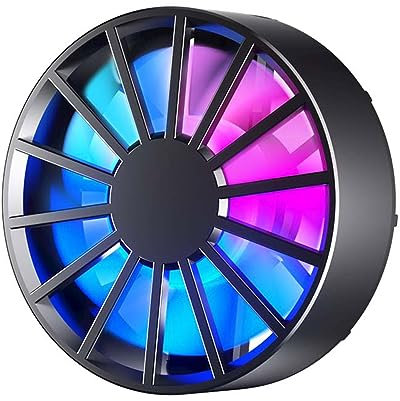 MONOJLY Phone Cooler, 5.5cm Portable Phone Radiator Cooling Fan, 5500rpm, Compatible with Smartphone & Tablet