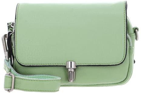 FREDsBRUDER Leder Umhängetasche Sha Na Na Crossbody Bag II Cute green hellgrün