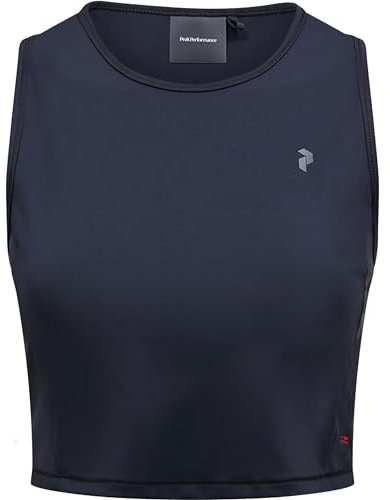 Peak Performance Damen Power Cropped Top, Black, M