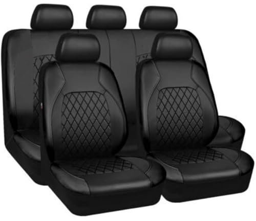 SNXLW 5 Sitzplätze Universal Auto Sitzbezüge Sets für FIAT Panda II MK3/Mk4 (Type 169 319) 2003-2019 2020 Autositzbezug Vorne Hinten Schonbezüge Innenraum Zubehör,A