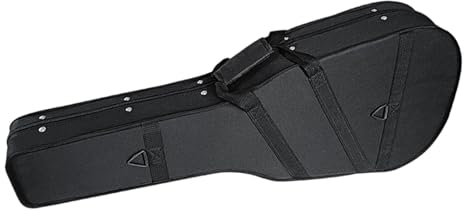F Fityle Gitarrentasche, Gigbag, dick gepolstert, verschleißfest, Oxford mit Seitengriffschutz, Folk-Gitarren-Hartbox-Tasche, Gitarrenkoffer, Shoulders 39inch