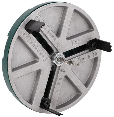 Outil de Scie Cloche Réglable, Diamètre 45-130 Mm, Perceuse à Installation Facile, Matériau en Aluminium ABS Bois PVC, Conception Compacte Multifonctionnelle Portable