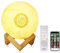Gziztx Moon Lamp Quran Bluetooth Speaker Light, Smart Touch 3D Moon Night Light, Wireless Bluetooth Speaker, LED Table Lamp with Remote Control, Ramadan Decorations for Home